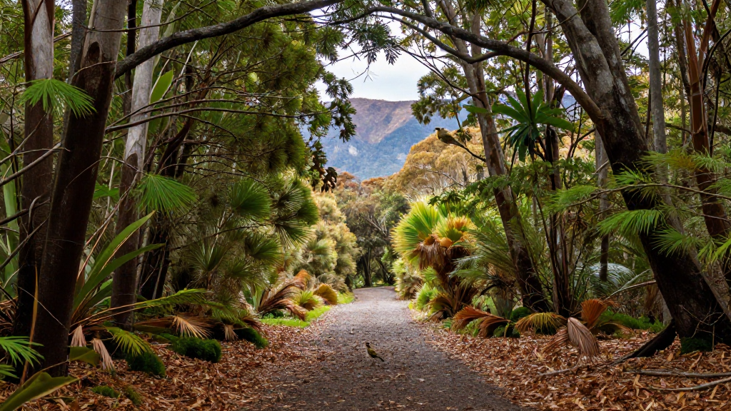 大洋洲塔斯马尼亚岛森林山地塔斯马尼亚山毛榉