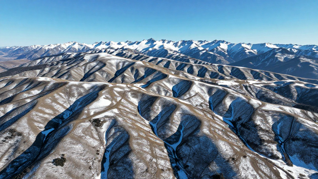 欧洲比利牛斯山脉高原几何构成