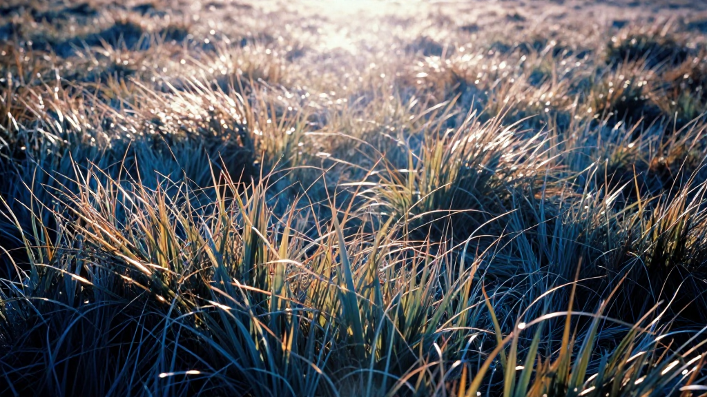 欧洲爱尔兰岛草原抽象表现