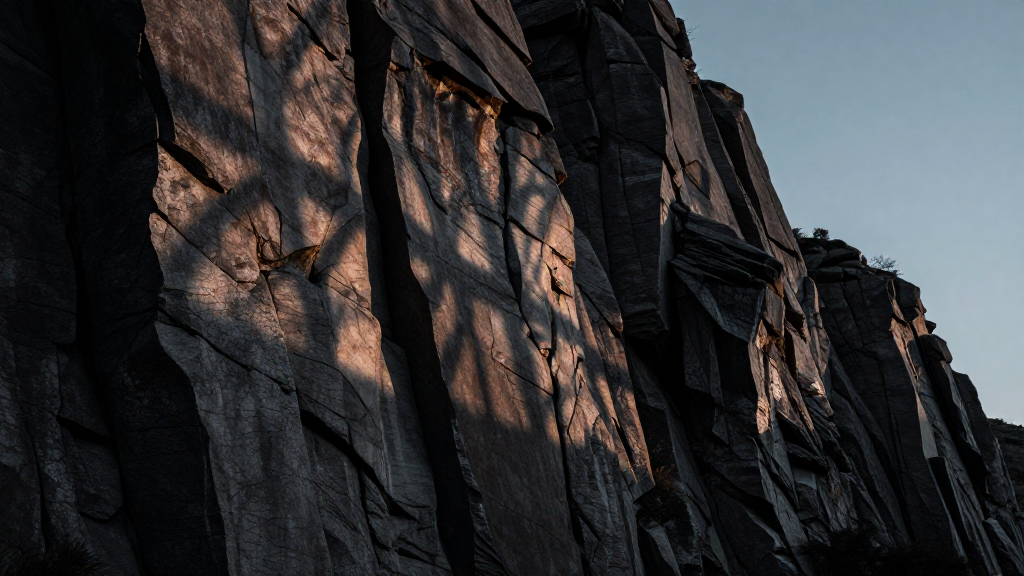 北美洲科罗拉多高原高原黑白摄影