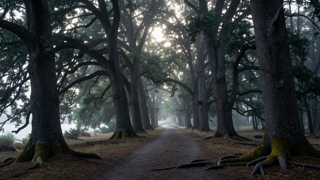 欧洲波兰马祖里湖区森林低饱和度