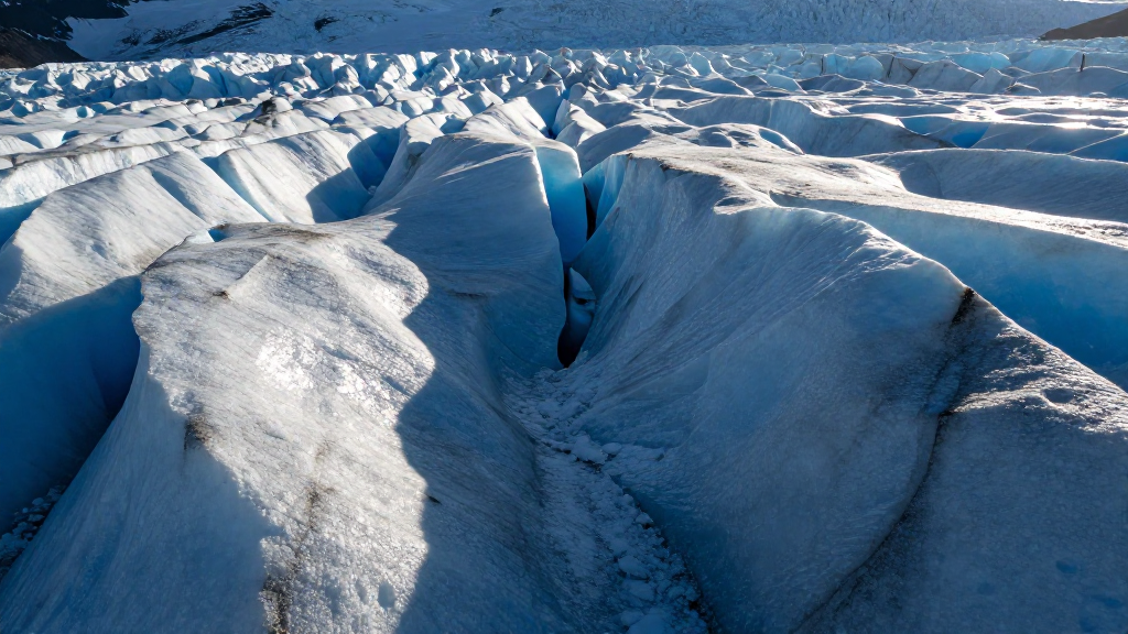 欧洲瑞士圣哥达山冰川现实主义