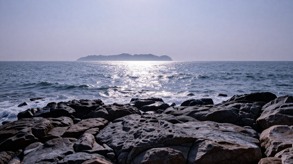 欧洲爱尔兰岛岛屿冷色调