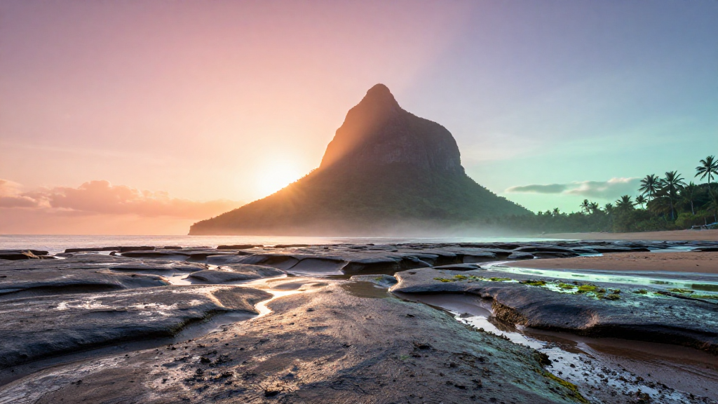 非洲马达加斯加岛岛屿梦幻色彩