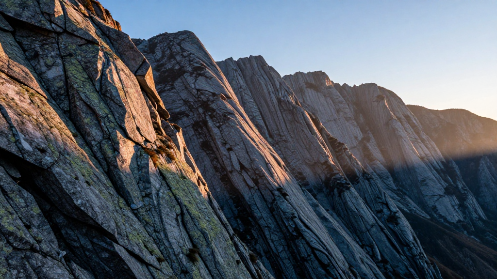 大洋洲巴布亚新几内亚山脉上午景象