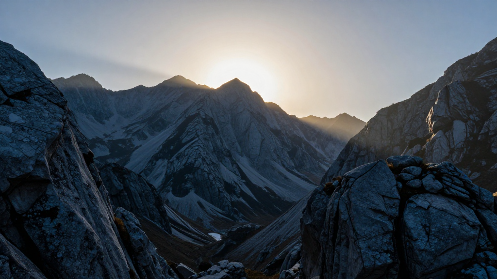 大洋洲塔斯马尼亚摇篮山山脉延时摄影