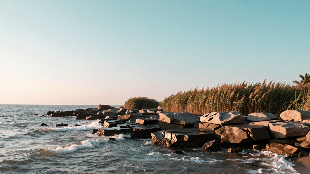 北美洲阿卡迪亚岛屿初夏景观