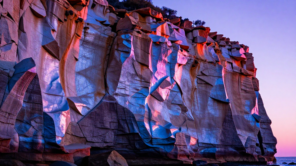 大洋洲十二使徒岩海岸梦幻色彩