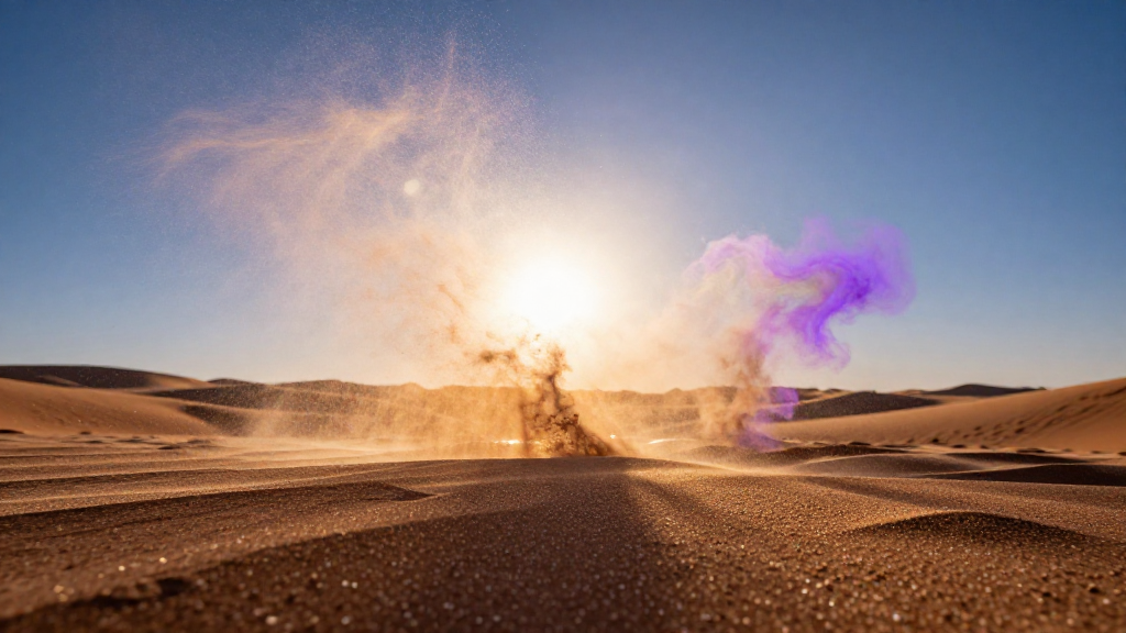 亚洲甘肃敦煌绿洲海市蜃楼景观