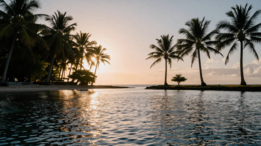 大洋洲瓦努阿图海岸人工美