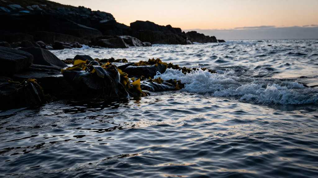 欧洲爱尔兰岛岛屿引导线构图