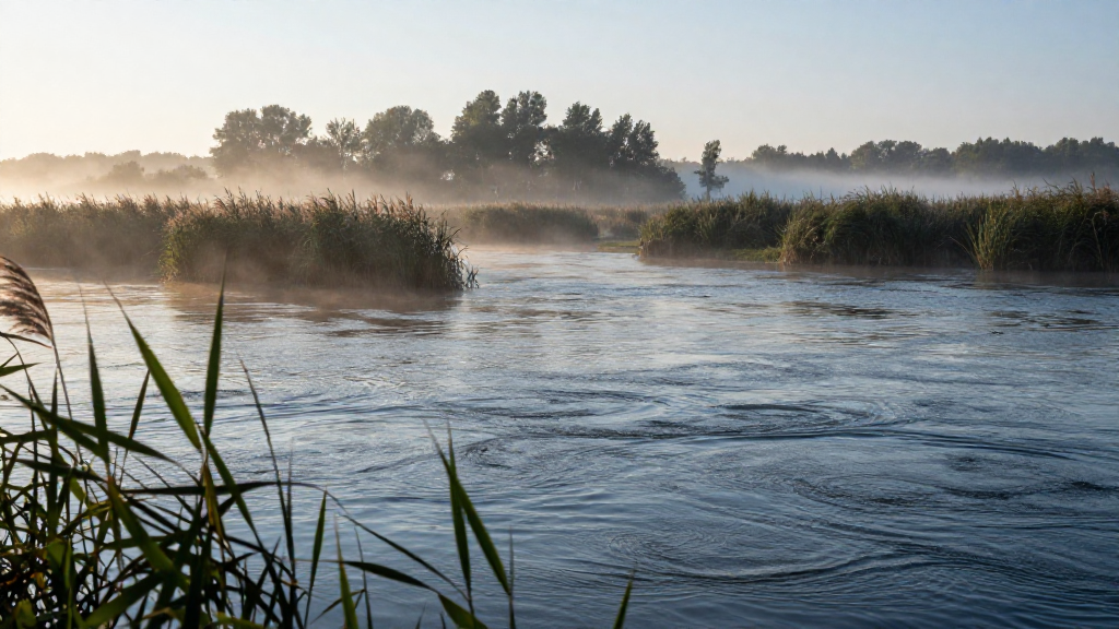 欧洲罗马尼亚多瑙河三角洲湿地红外摄影