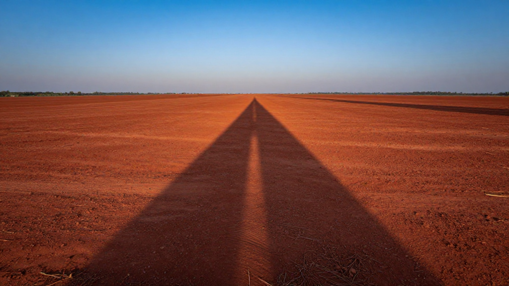 南美洲秘鲁太平洋沿岸平原红色调