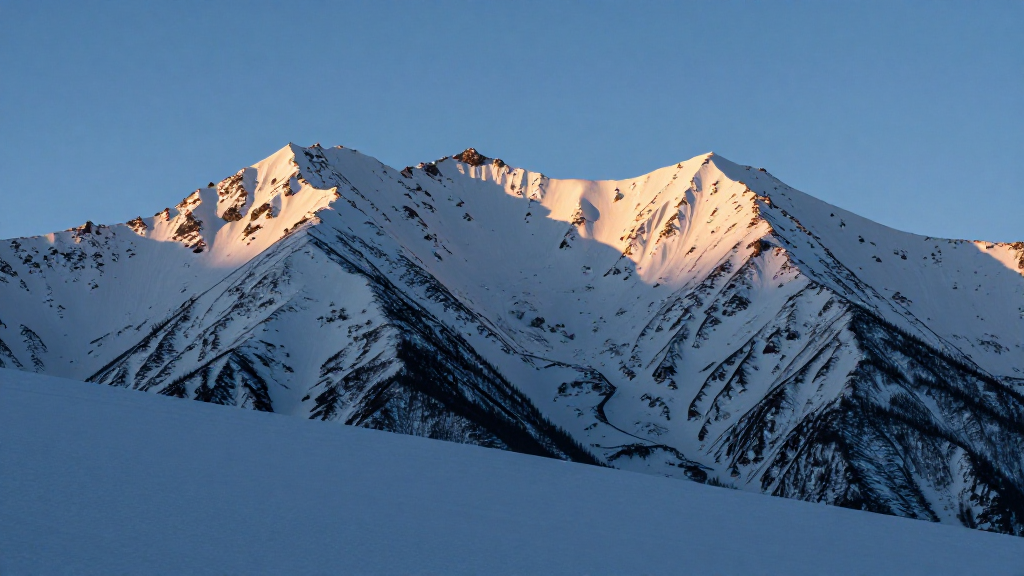 亚洲青藏高原高原拂晓景象