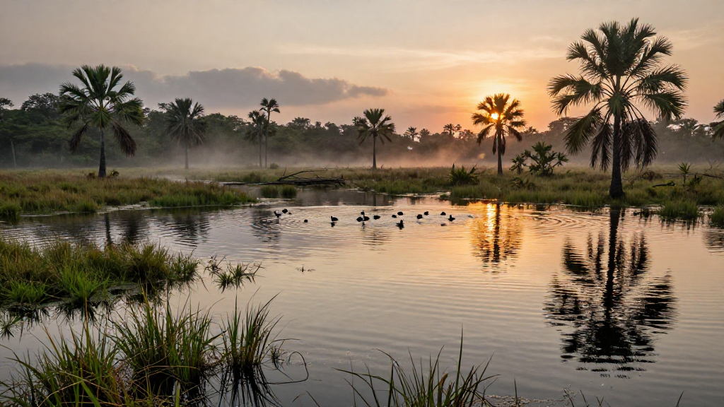 南美洲潘塔纳尔湿地湿地湿地
