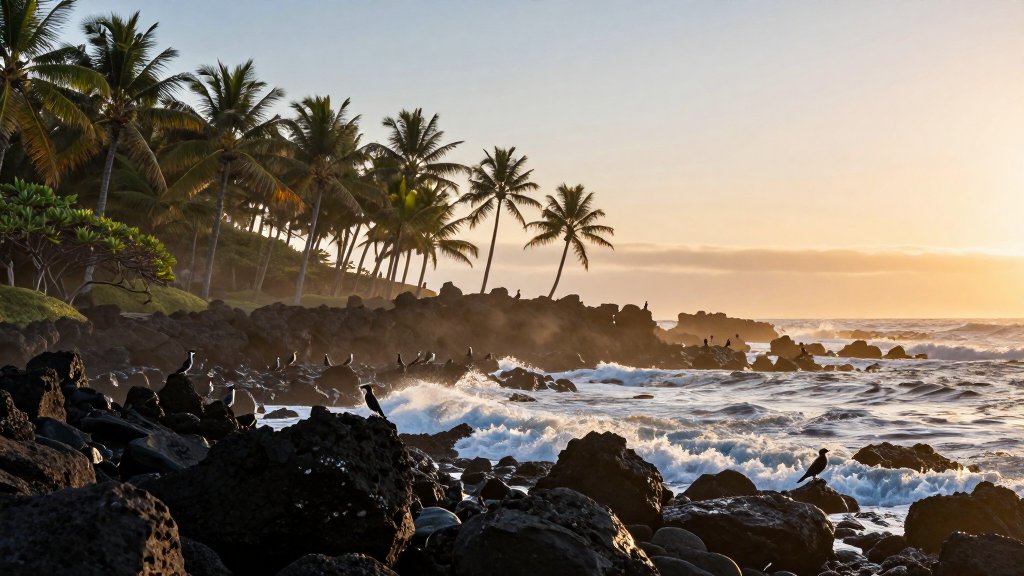南美洲加拉帕戈斯群岛岛屿古典美